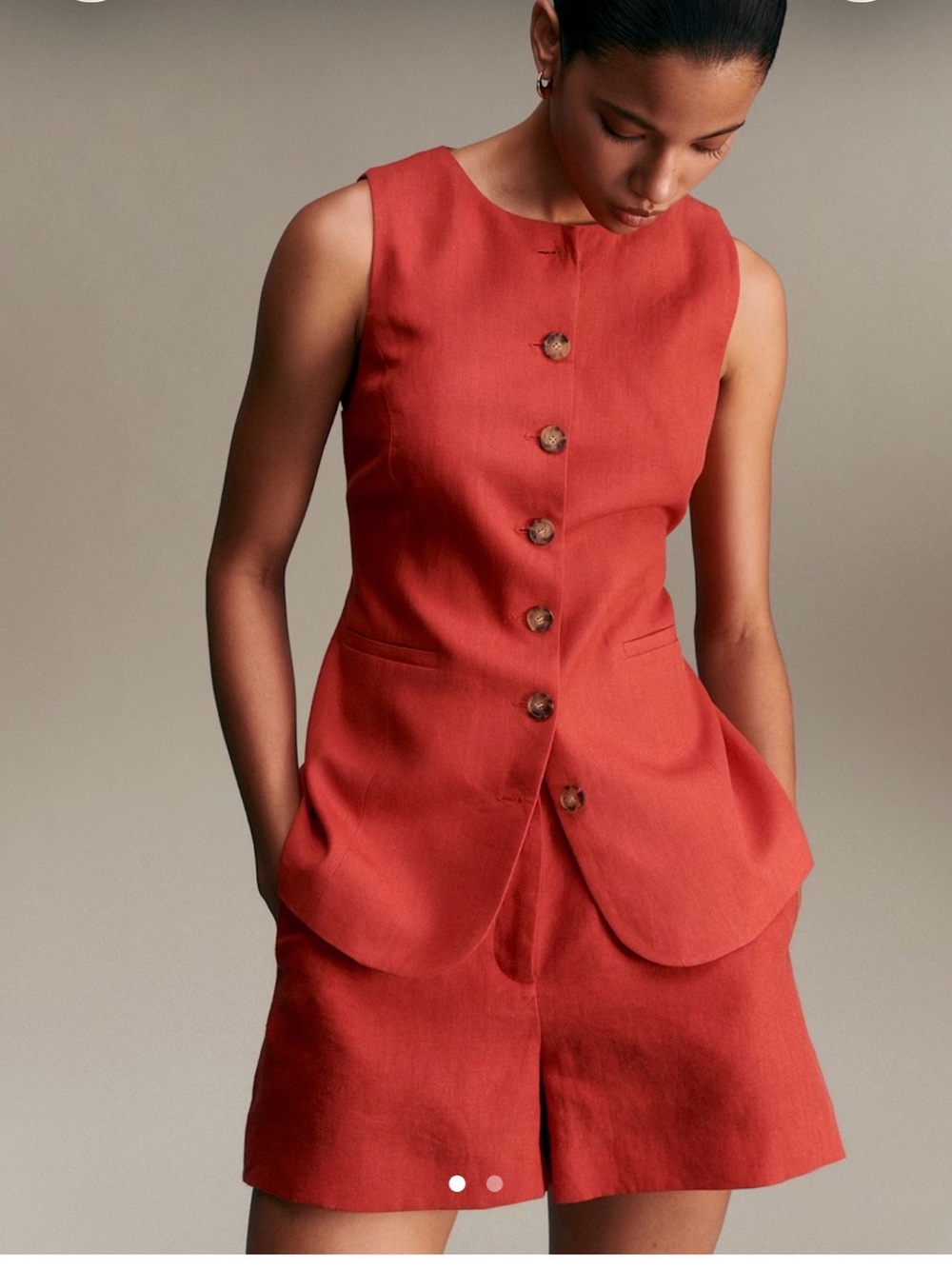 Sezane Vest Redo Tomette